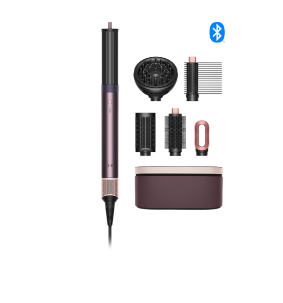 سشوار چند منظوره دایسون انگلستان فر کننده خشک‌ کن بنفش Dyson Airwrap Co-anda2x